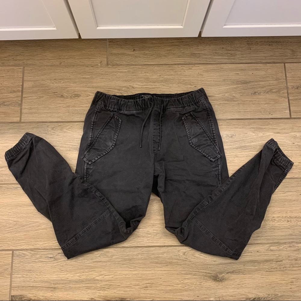 A&F jogger jeans